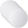 16 pcs Mirror Tiles Round Glass