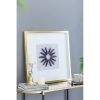 23.5' x 23.5" Grace Purple Agate Shadow Boxes Wall Art, Set of 2