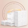 Portable Closet Clothes Wardrobe Plastic Bedroom Armoire 14"x20" Depth Cube Storage Organizer with Hanging Rod and Doors