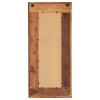 Mirror with Buddha Cladding 19.7"x43.3" Solid Reclaimed Wood