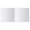 16 Piece Mirror Tiles Multi-Shape Glass