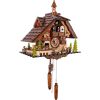 Wall clock Decor Deer Park Mill Station Mechanism Hand Made in USA Chalet-Style 33cm Quartz-Movement Quiet Home Clock