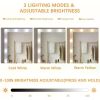 Makeup Vanity Organizer Makeup Vanity Desk With Mirror and Lights Dressers for Bedroom Furniture 5 Drawers & Storage Bag Dresser