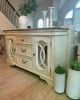 Realyn French Country Distressed Dining Room Buffet or Server, Chipped White