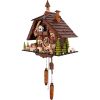 Wall clock Decor Deer Park Mill Station Mechanism Hand Made in USA Chalet-Style 33cm Quartz-Movement Quiet Home Clock