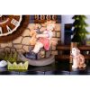 Wall clock Decor Deer Park Mill Station Mechanism Hand Made in USA Chalet-Style 33cm Quartz-Movement Quiet Home Clock
