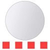 16 pcs Mirror Tiles Round Glass